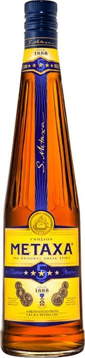 Produktbild Metaxa 5* 38% Vol. 1l