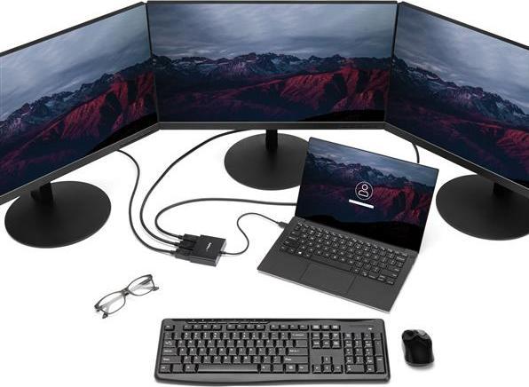 Actual product image StarTech Displayport Hub 3-Port (USB-C, 3 Ports)