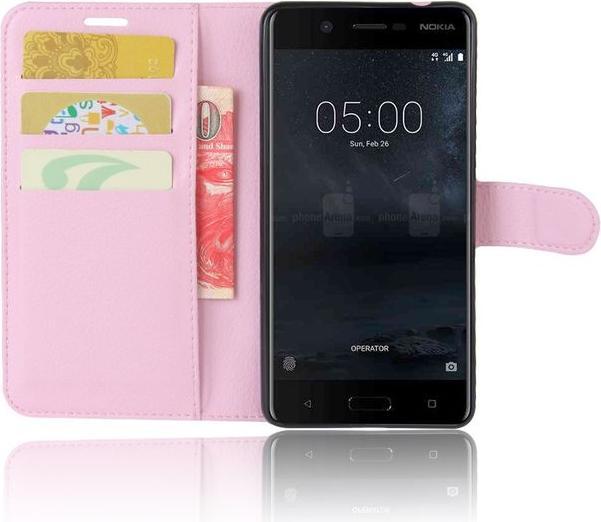 Actual product image MU Classic Litchi leather cover (Nokia 5)