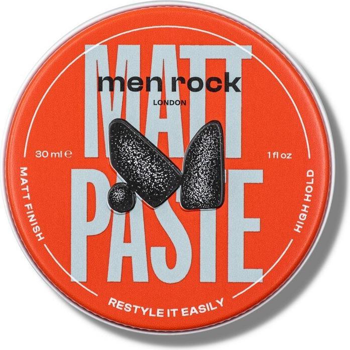 Produktbild Men Rock Men-Rock - Matt Paste High Hold - Styling Matt Paste - 90ml (Haargel, 90 ml)