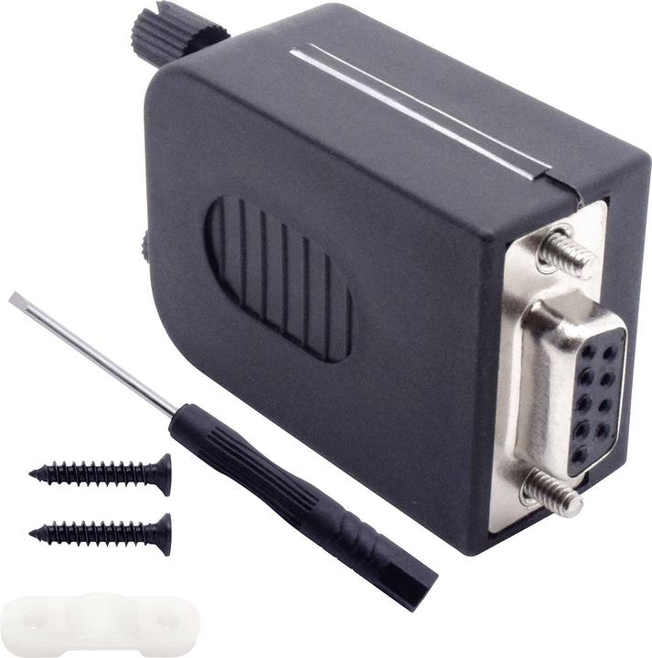 Image du produit Tru Components T190C4089 Kit de connecteurs femelles SUB-D Nombre de pôles 9 Vis 1 pc.