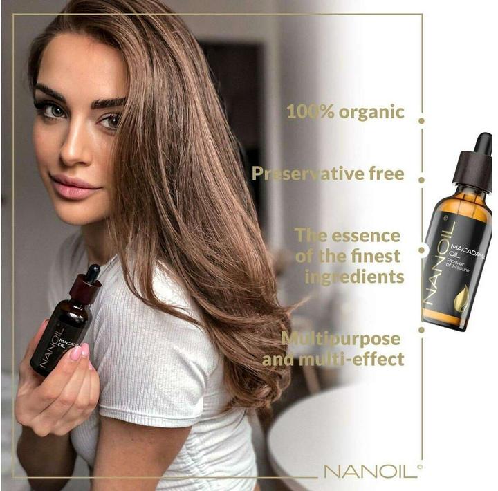 Immagine prodotto Nanoil - Olio di macadamia (50 ml)