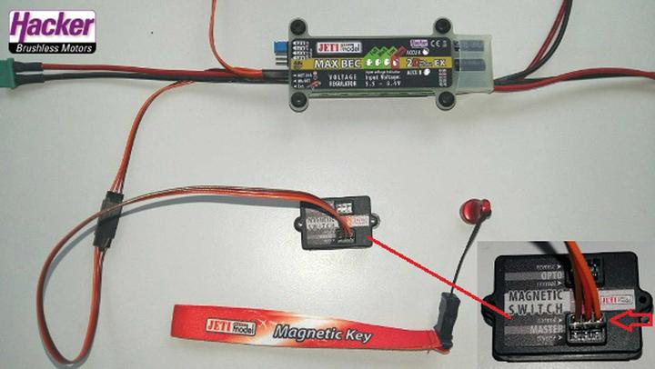 Actual product image Jeti MAX BEC 2D Plus EX Regulator