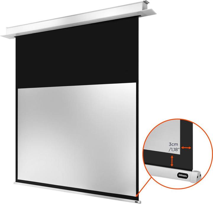 Productafbeelding Celexon Electric Professional Plus Plafondinbouw - Scherm - Plafondmontage - Inzetbaar. (74.41", 16:10)