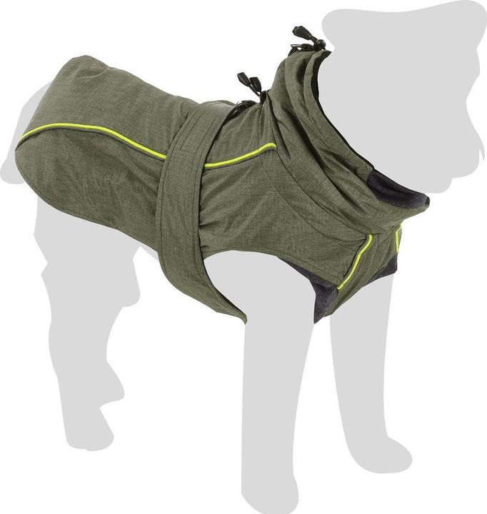 Actual product image Flamingo Winter coat Dover green 30cm (30, Dog coat)