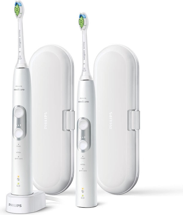 Produktbild Philips Sonicare ProtectiveClean 6100 Doppelpack (Schallzahnbürste)