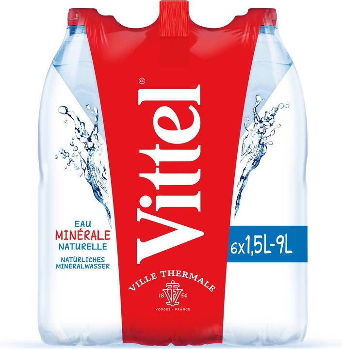 Image du produit Vittel Eau minérale (6 x 150 cl)