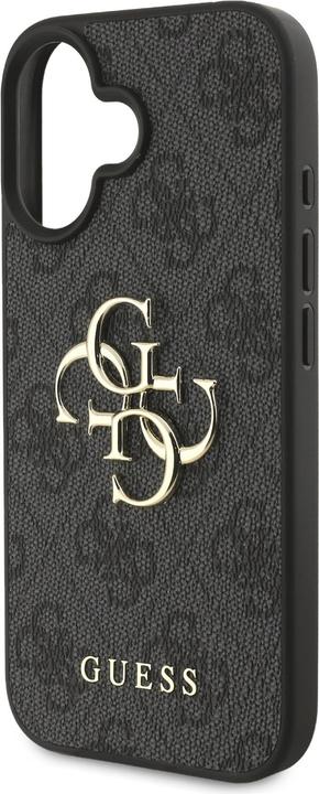 Actual product image Guess GUHCP16S4GMGGR iPhone 16 6.1" czarny/black hardcase 4G Big Logo (Apple iPhone 16)