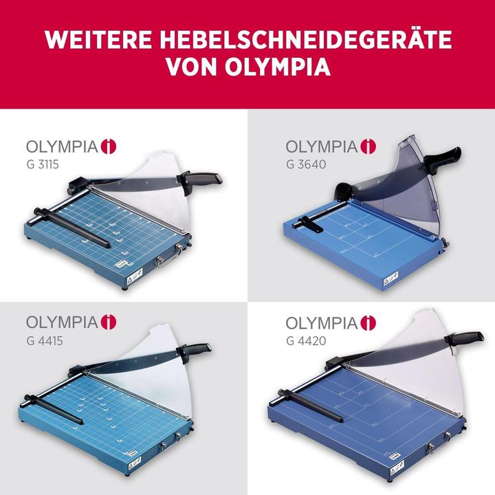 Image du produit Olympia Machine à découper G 4640 (40 feuilles, A3)