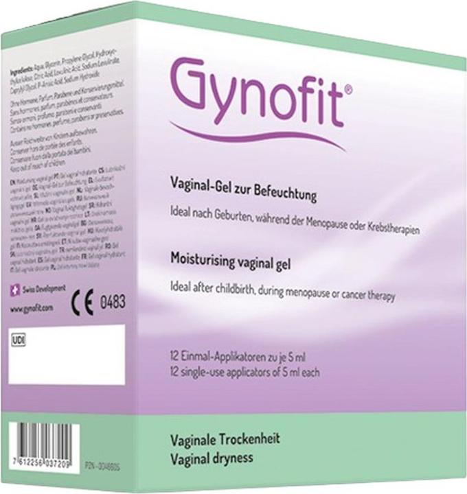 Actual product image Gynofit Humidifying gel (60 ml, Intimate gel)