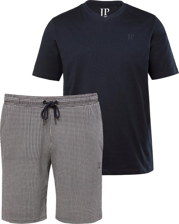 Actual product image JP1880 JP 1880 pyjamas, homewear, T-shirt, patterned shorts, up to 8 XL (6XL)
