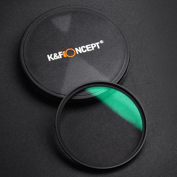 Produktbild K&F Concept 1/2 Black Mist Filter Nano X 55mm (KF-01.1650) (Black Mist Filter, 55 mm)