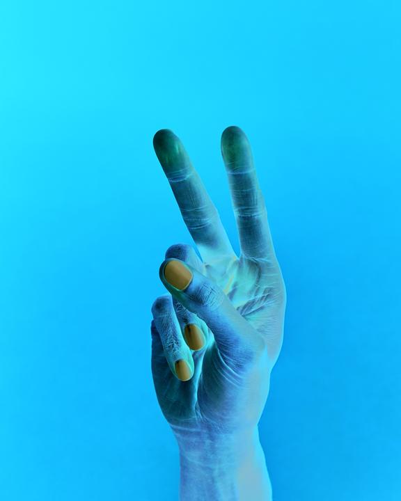 Actual product image CND Shellac Hazy Games #462 (Blue, Top coat)