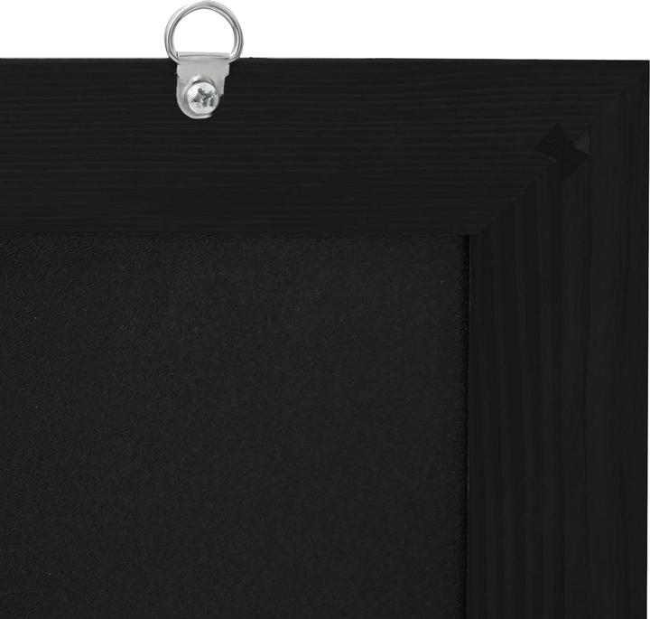 Actual product image Europel Chalkboard with wooden frame, 600 x 1,100 mm, black (60 x 110 cm)