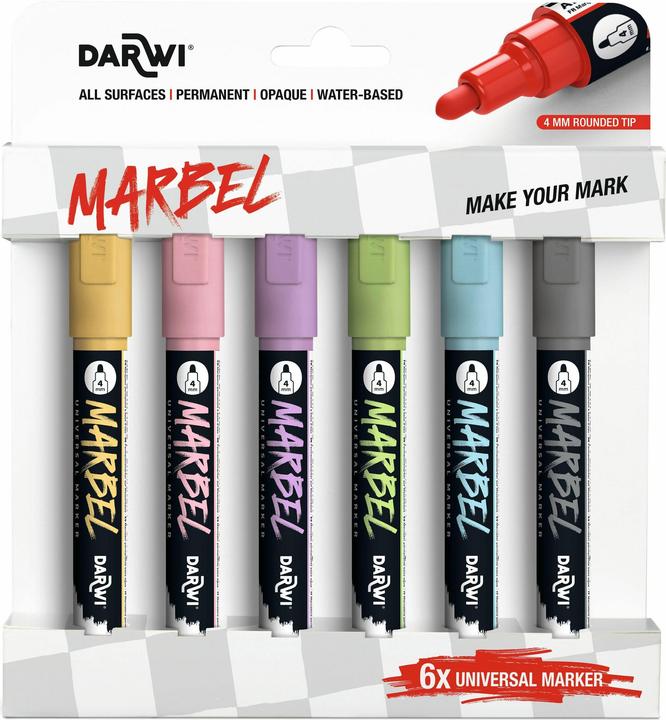 Produktbild Marbel Acrylmarker (6x)