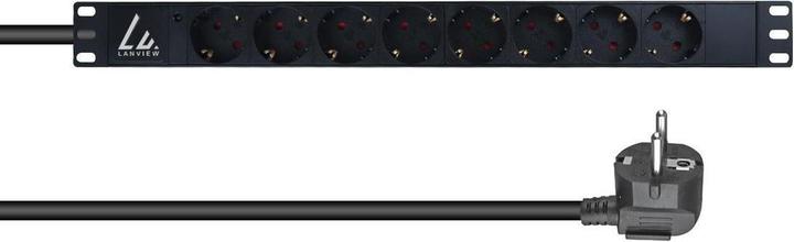 Produktbild Lanview 19" rack mount power strip
