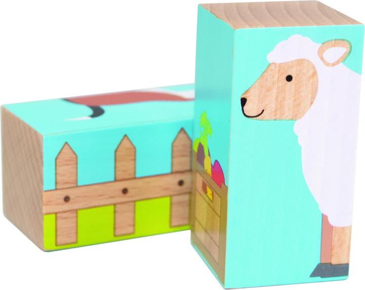 Image du produit Beleduc Puzzle à assembler La ferme (12 pièces)