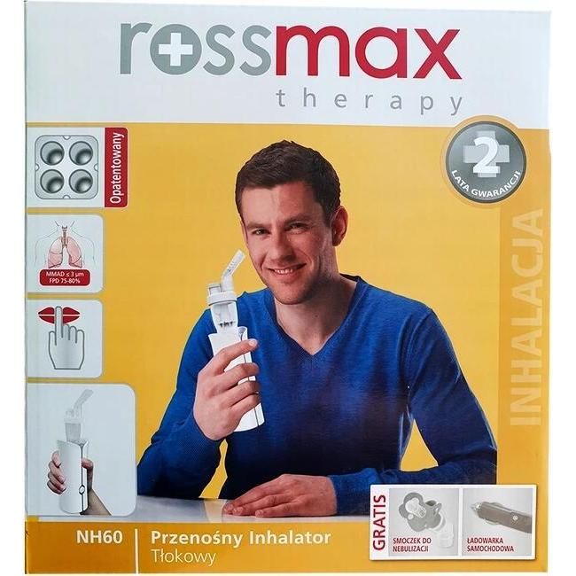 Rossmax, Inhalator, Inhalationsgerät inklusiv Vernebler-Set für Erwachsene und Kinder NH60