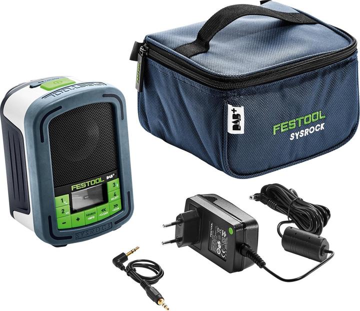 Image du produit Festool Radio de chantier BR 10 DAB+ (DAB+ DAB, FM, Bluetooth)
