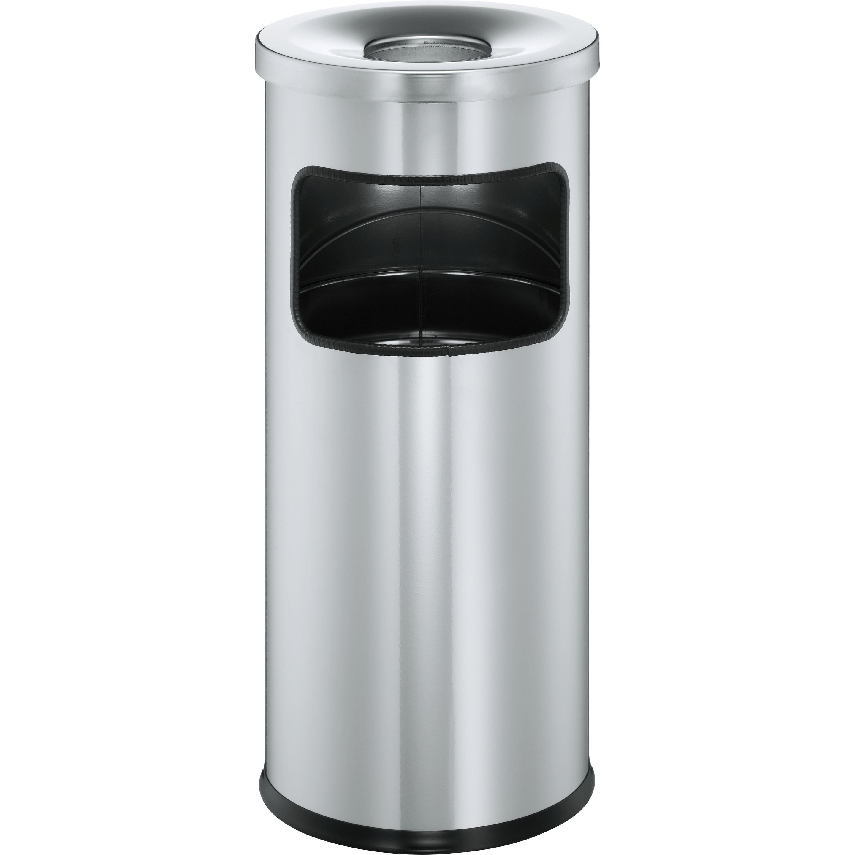 Durable Safe, Abfalleimer, Silber