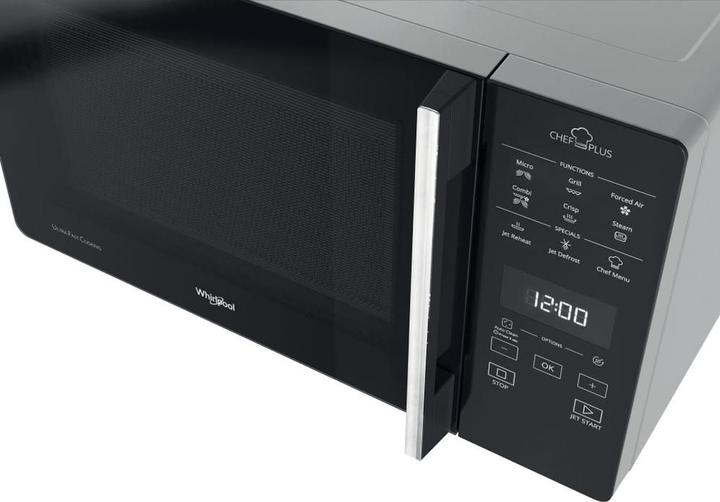 Actual product image Whirlpool MCP 359 SL Flat Surface Combination Microwave 25 L 800 W Silver, Black (25 l)