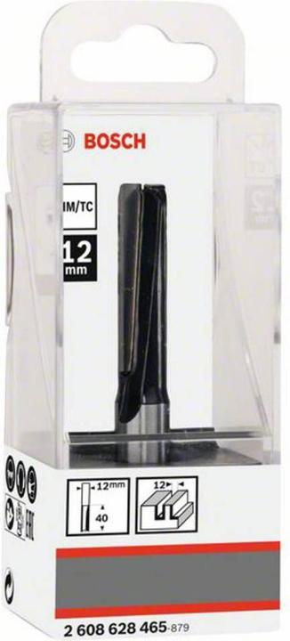 Produktbild Bosch Professional Zubehör Nutfräser, 12 mm, D1 12 mm, L 40 mm, G 81 mm