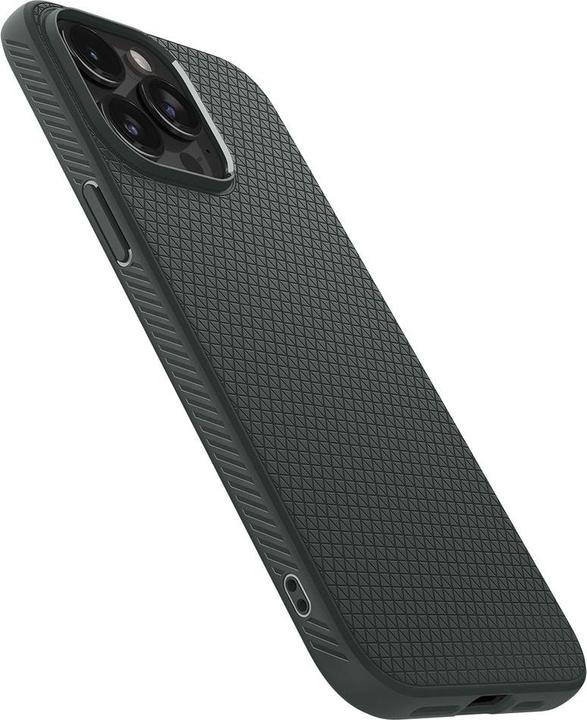 Actual product image Spigen Liquid Air iPhone 15 Pro Max 6.7" zielony/abyss green ACS06564 (Apple iPhone 15 Pro Max)