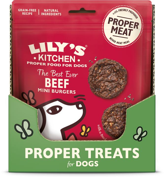 Immagine prodotto Lily's Kitchen Mini hamburger di manzo (Adulto, 1 pz., 70 g)