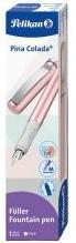 Actual product image Pelikan Fountain pen Pina Colada rose metallic 1+1 TP/FS blue folding box (Rosé metallic, 1x)