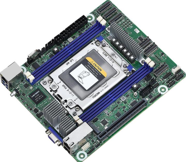 Actual product image AsRock ROMED4ID-2T (SP3, AMD SoC, Mini-ITX)