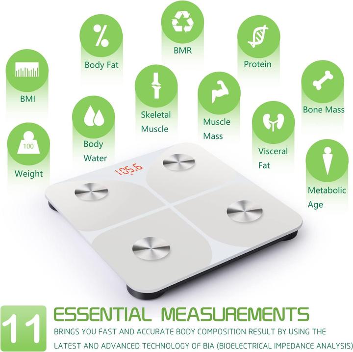 Actual product image Foryond Personal Scale White (150 kg)