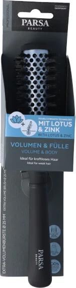 Productafbeelding Parsa Beauty PARSA Lotus volume ronde borstel, zwart 25 mm