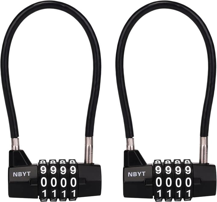 Actual product image Nbyt Zahlenschloss mit Stahlseil