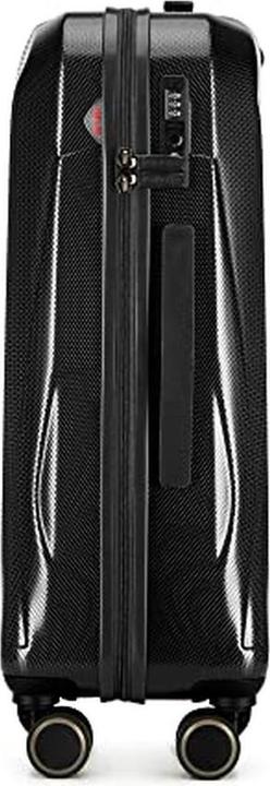 Actual product image Wittchen Explorer Line Carry-On Hard Shell Spinner with TSA Lock and Telescopic Handle