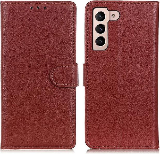 Image du produit MU Classic Série de couvertures de livres en cuir litchi (Samsung Galaxy S22+)