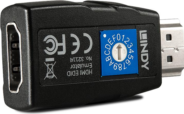 Produktbild Lindy EDID Emulator (HDMI, 41 cm)