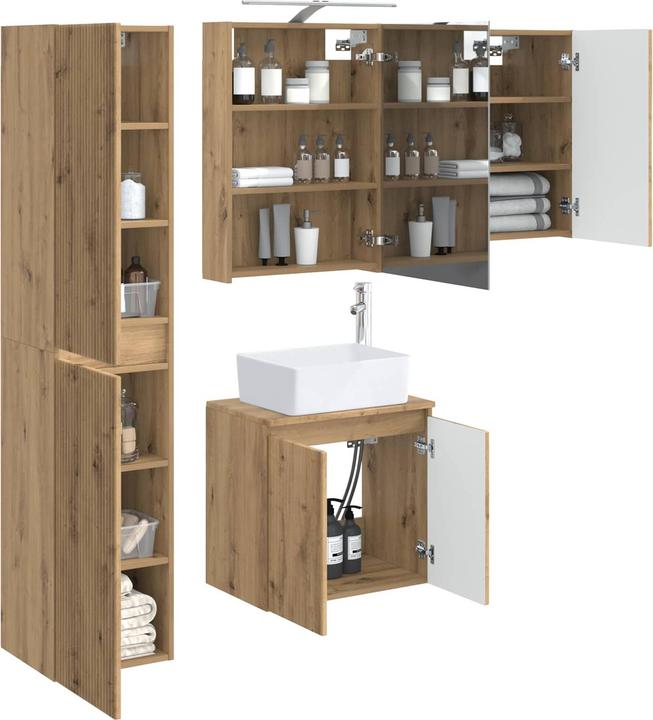 Produktbild vidaXL Badezimmerschrank-Set