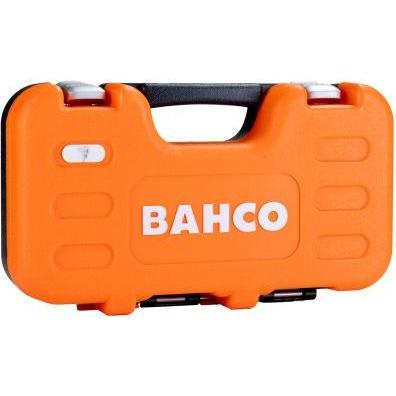 Thumbnail - Bahco, Steckschlüssel + Stecknuss, 1/4" und 3/8" Steckschlüssel-Satz, Zoll, Sechskant, inklusive Umschaltknarre - 34-tei...