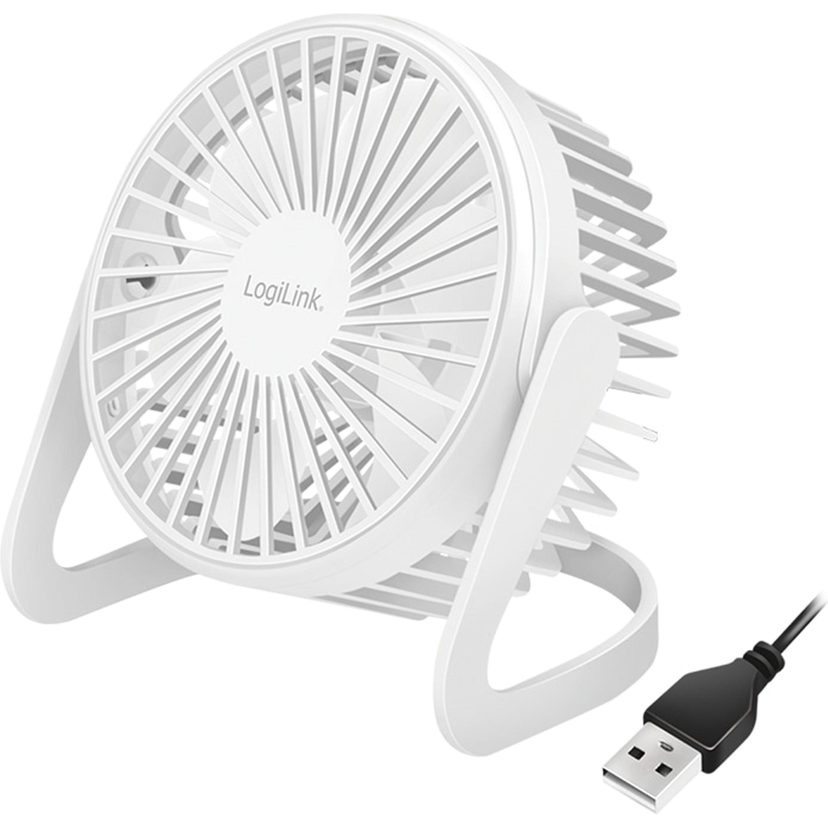 LogiLink UA0402, Ventilator, Weiss