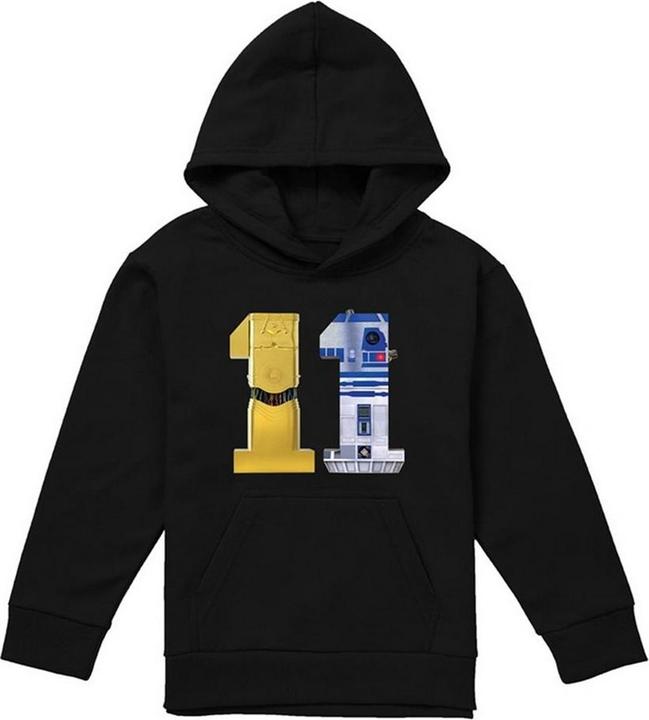 Star Wars 11 Felpa con Cappuccio C3PO R2-D2 Bambini Galaxus