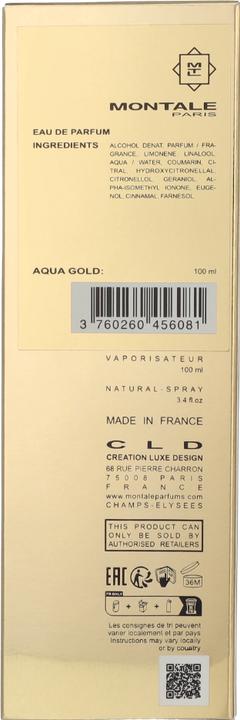 Produktbild Montale Aqua Gold (Eau de Parfum, 100 ml)