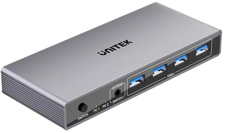 Unitek KVM-Schalter 8K@60Hz USB 3.0 5Gbps DP