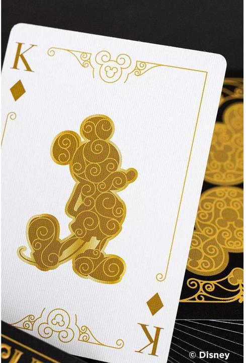Image du produit Bicycle Disney - Black & Gold Mickey (Allemand)