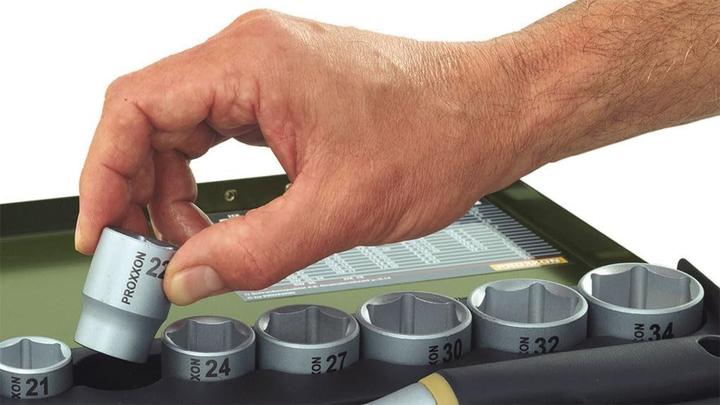 Actual product image Proxxon Socket wrench set (1/2")