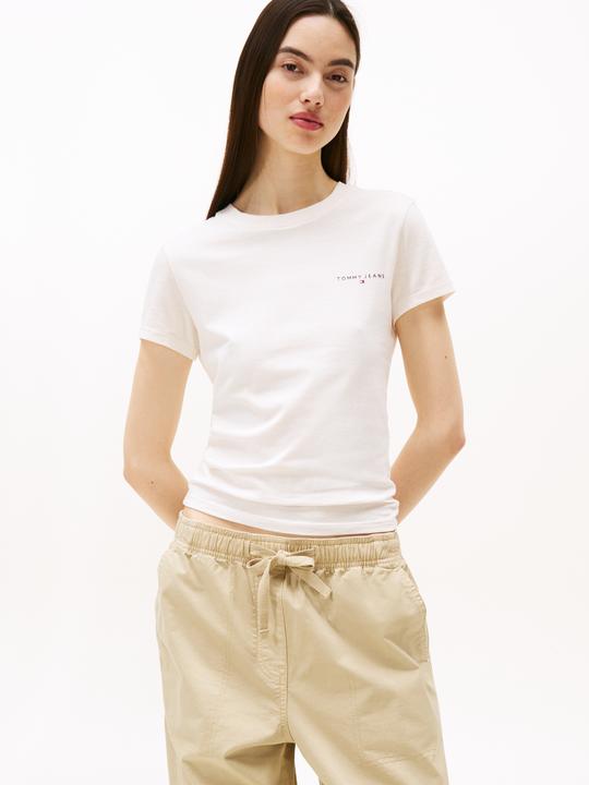 Produktbild Tommy Jeans Tjw Slim Linear Ss Tee Ext (L)