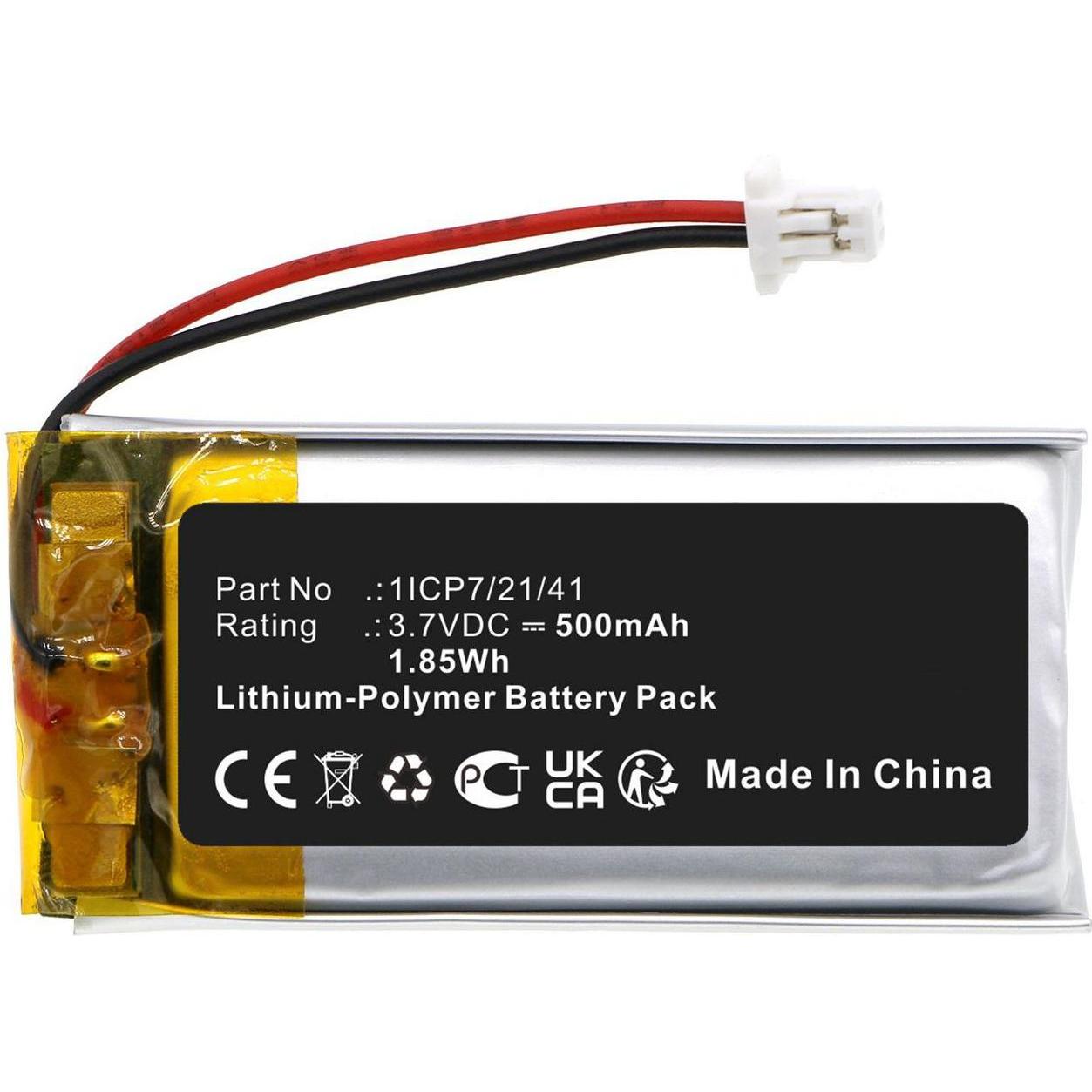 CoreParts Battery for Samson Wireless, Kopfhörer Ersatzteile