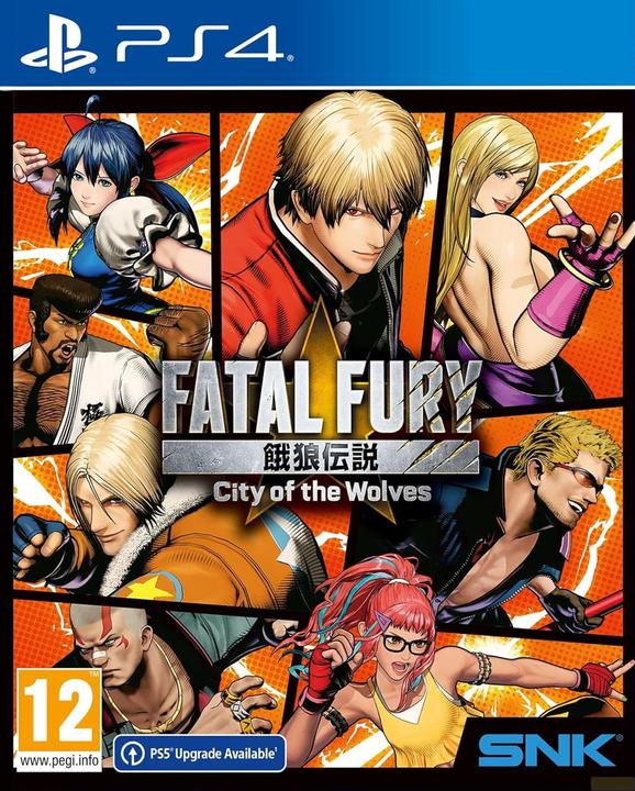 Actual product image SNK Fatal Fury City of the Wolves-Special Edition PS4 (PS4, DE)