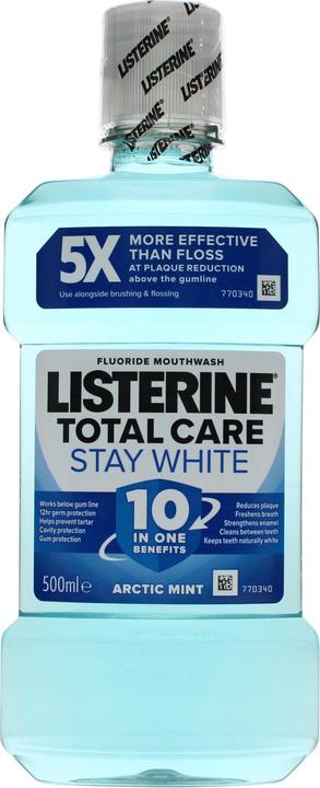 Immagine prodotto Listerine Rimani bianco (500 ml, Collutorio)