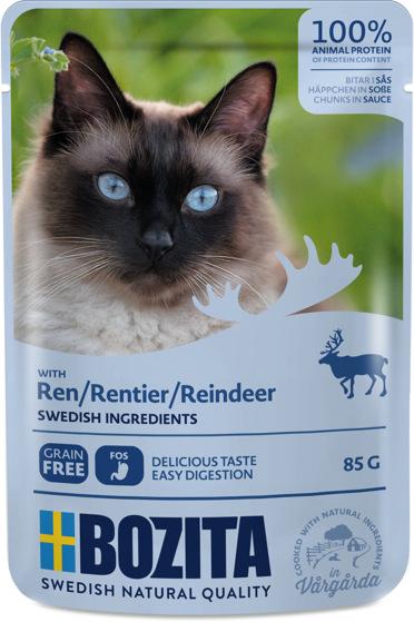 Image du produit Bozita Pouch HiS Reindeer 85g (Adulte, 1 pcs, 85 g)