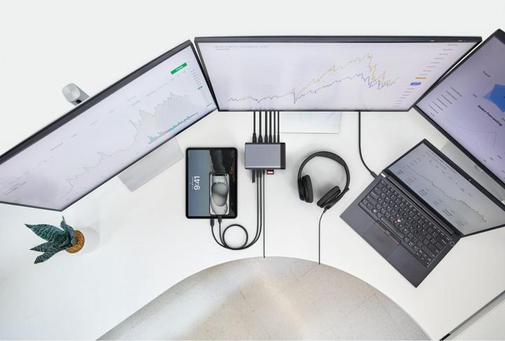 Actual product image Belkin CONNECT USB-C 11-in-1 Pro GaN Dock 150W 2xHDMI INC020kqSY (USB-C, 11 Ports)